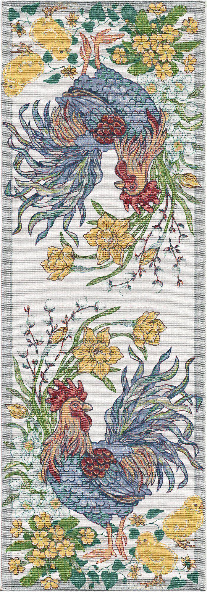 Table runner 35x100 cm  FJÄDERBLOM