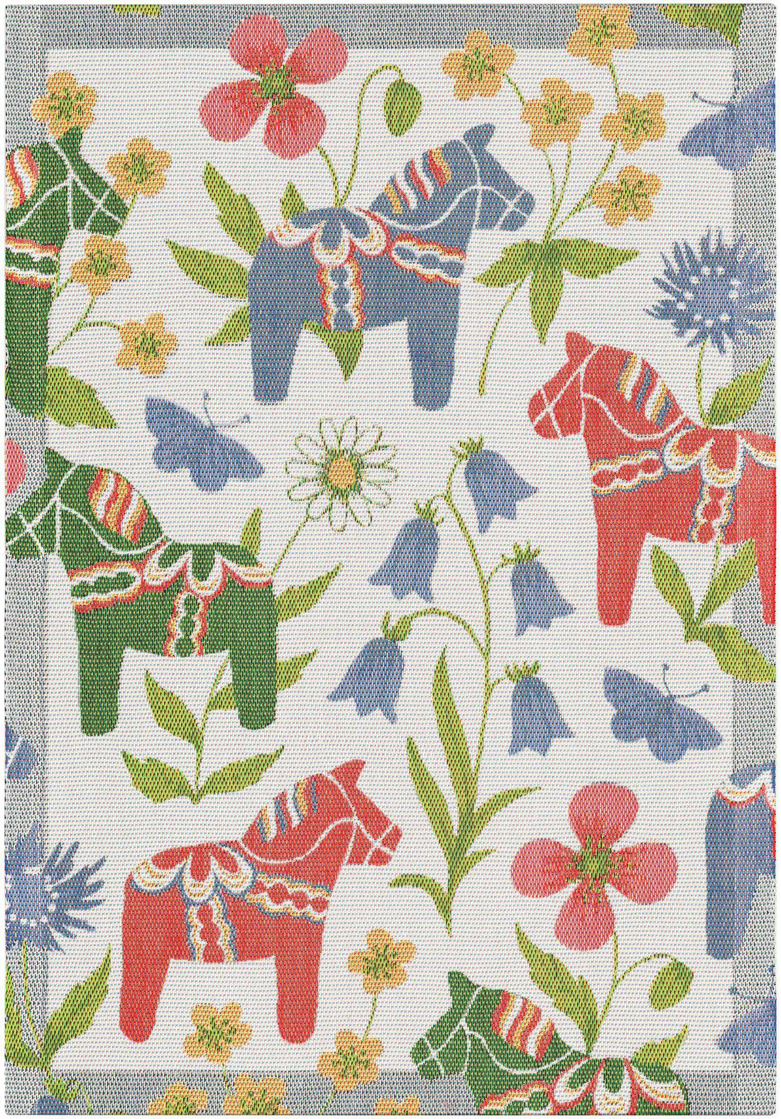 Tea towel 35x50 cm BLOMSTERHÄST