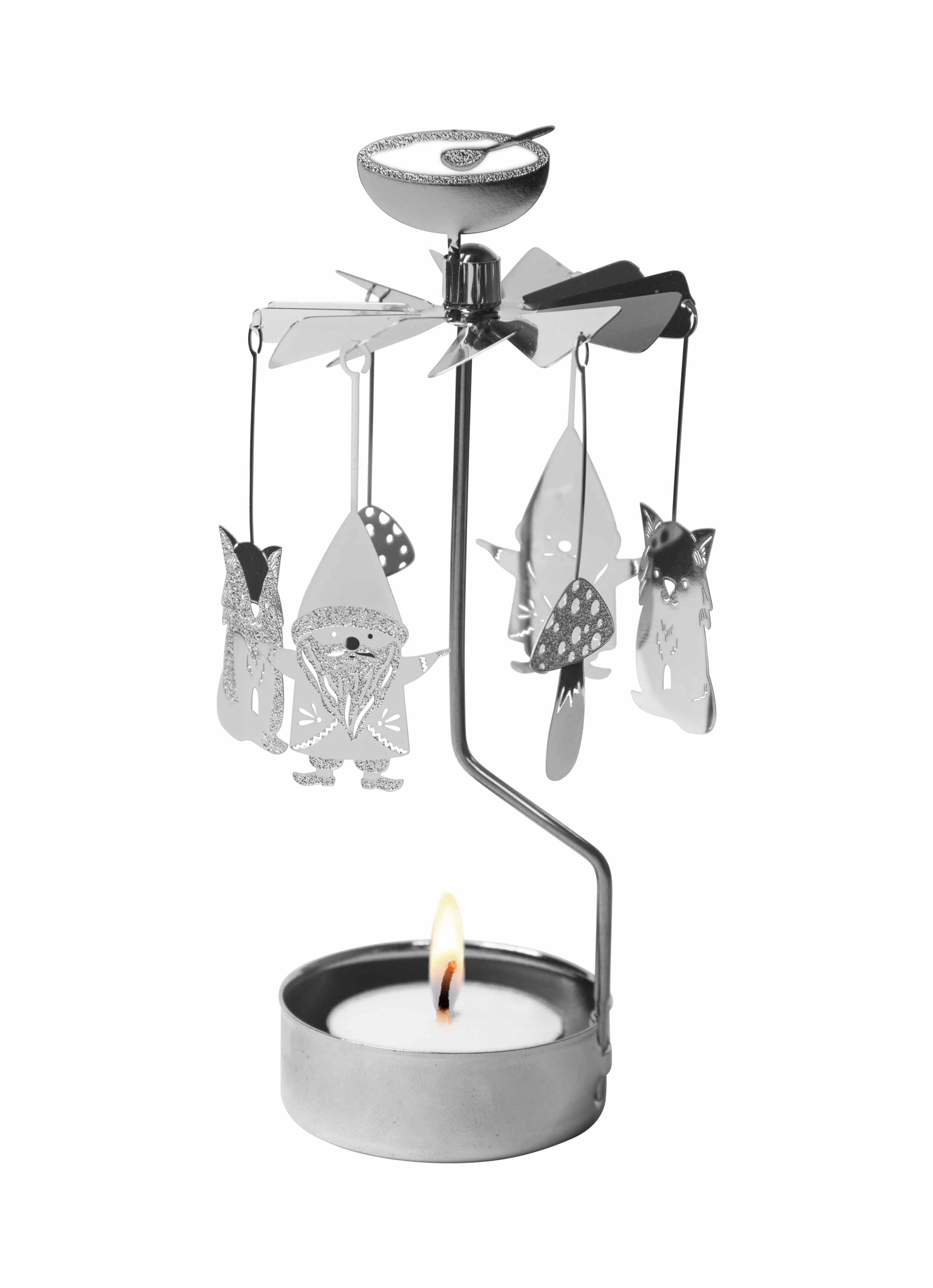 ANGEL CHIME FOX & SANTA