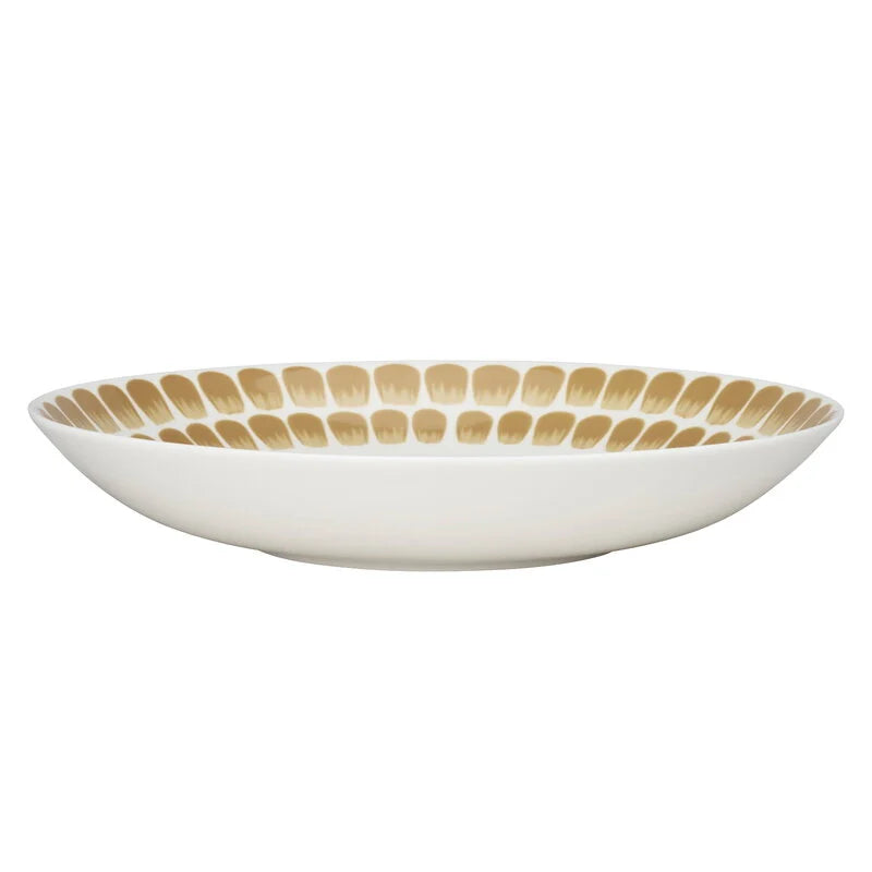 24H by Arabia Finland Pasta bowl 24cm / 9.5" Deep plate Tuokio Beige