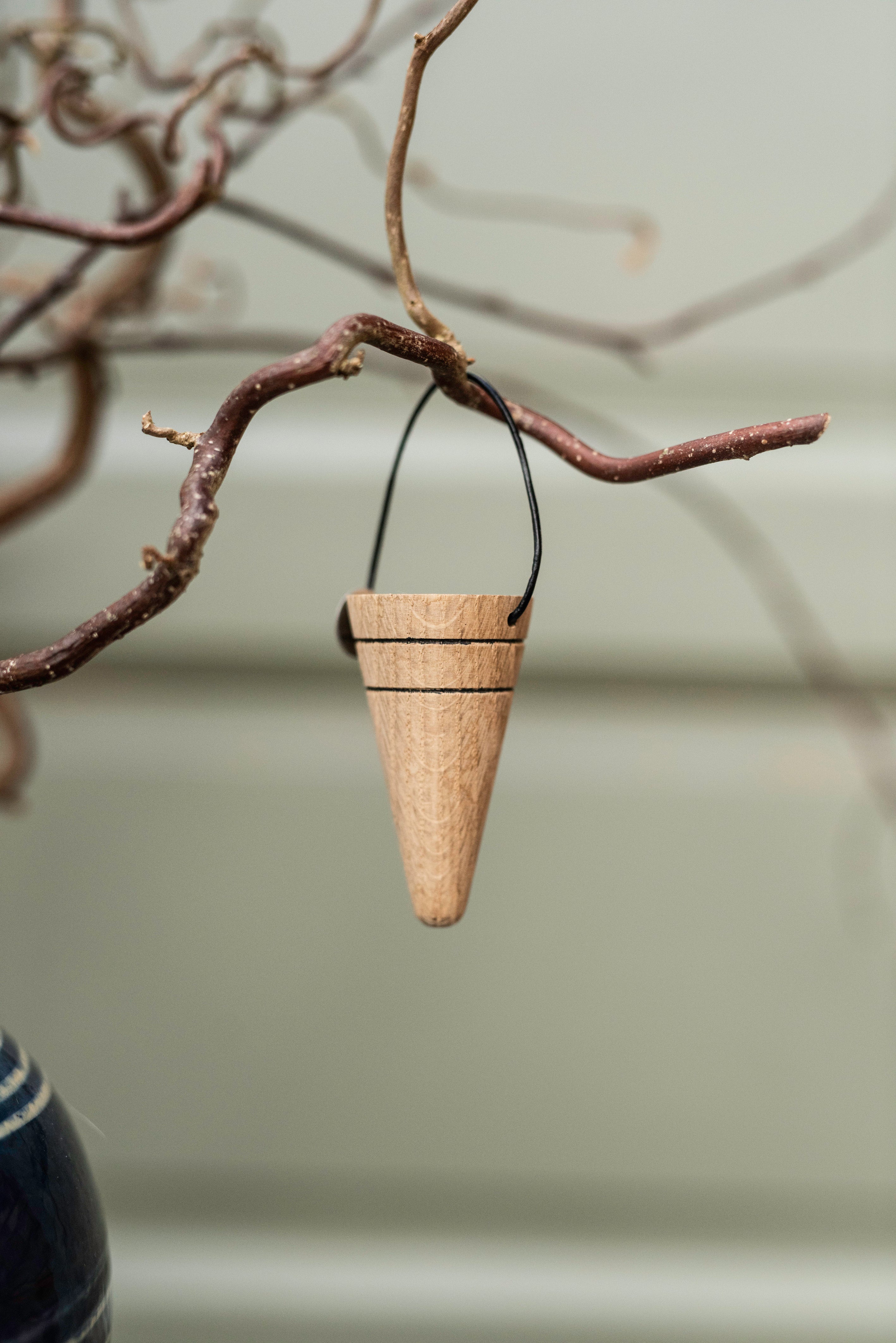 Jul Hanging Ornaments set of three - Cones