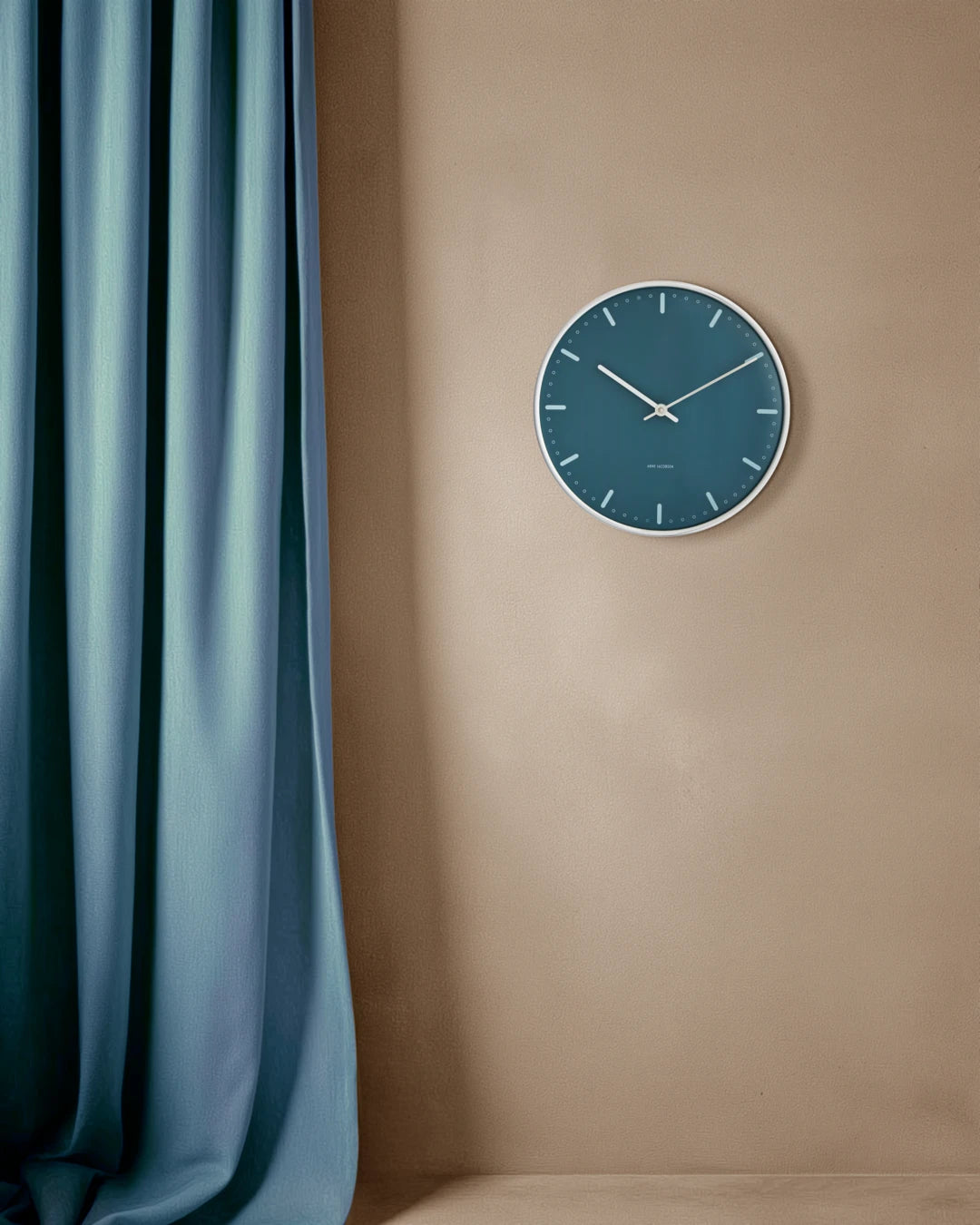 City Hall Wall clock, blue, 20 cm Diameter