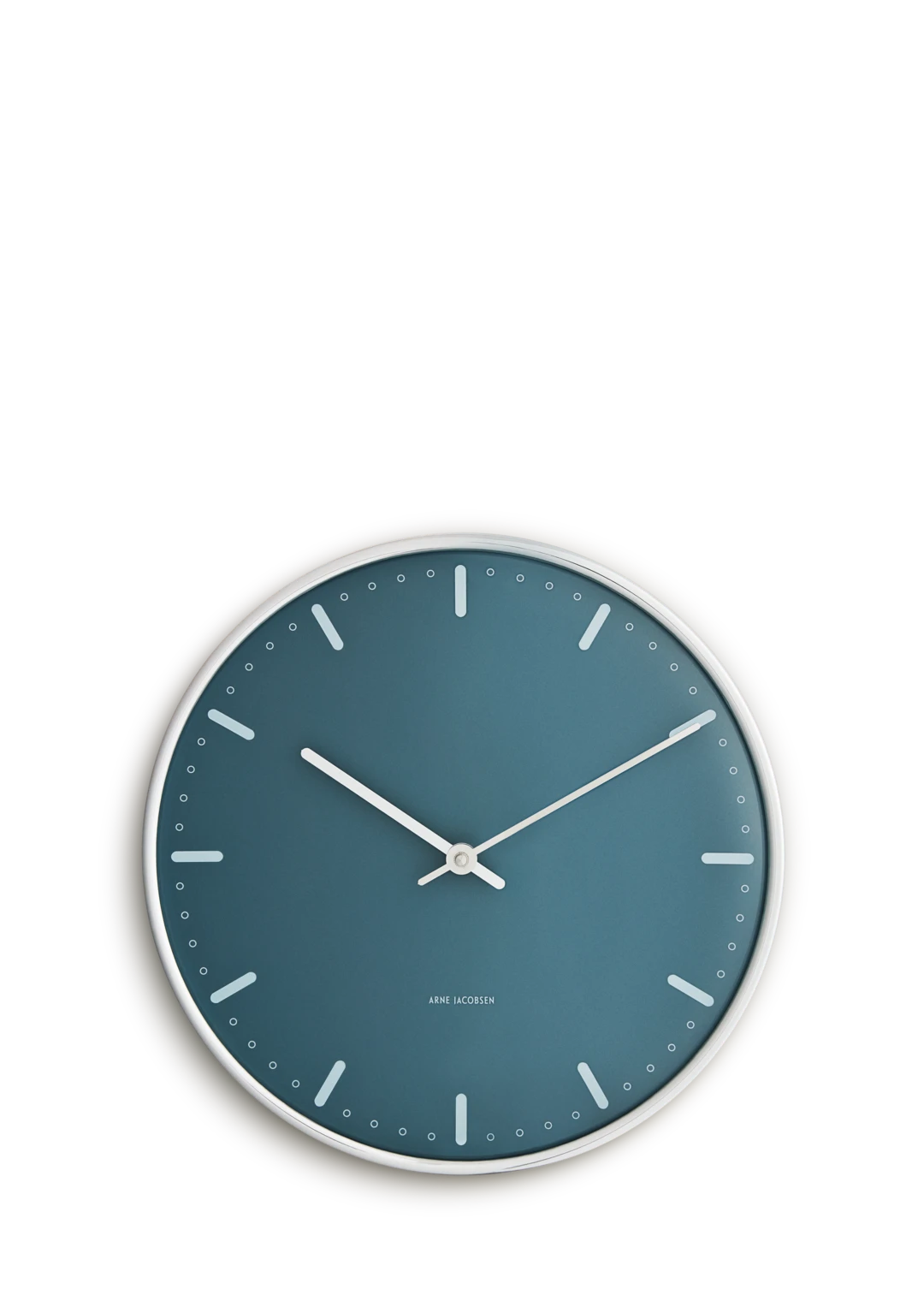 City Hall Wall clock, blue, 29 cm Diameter