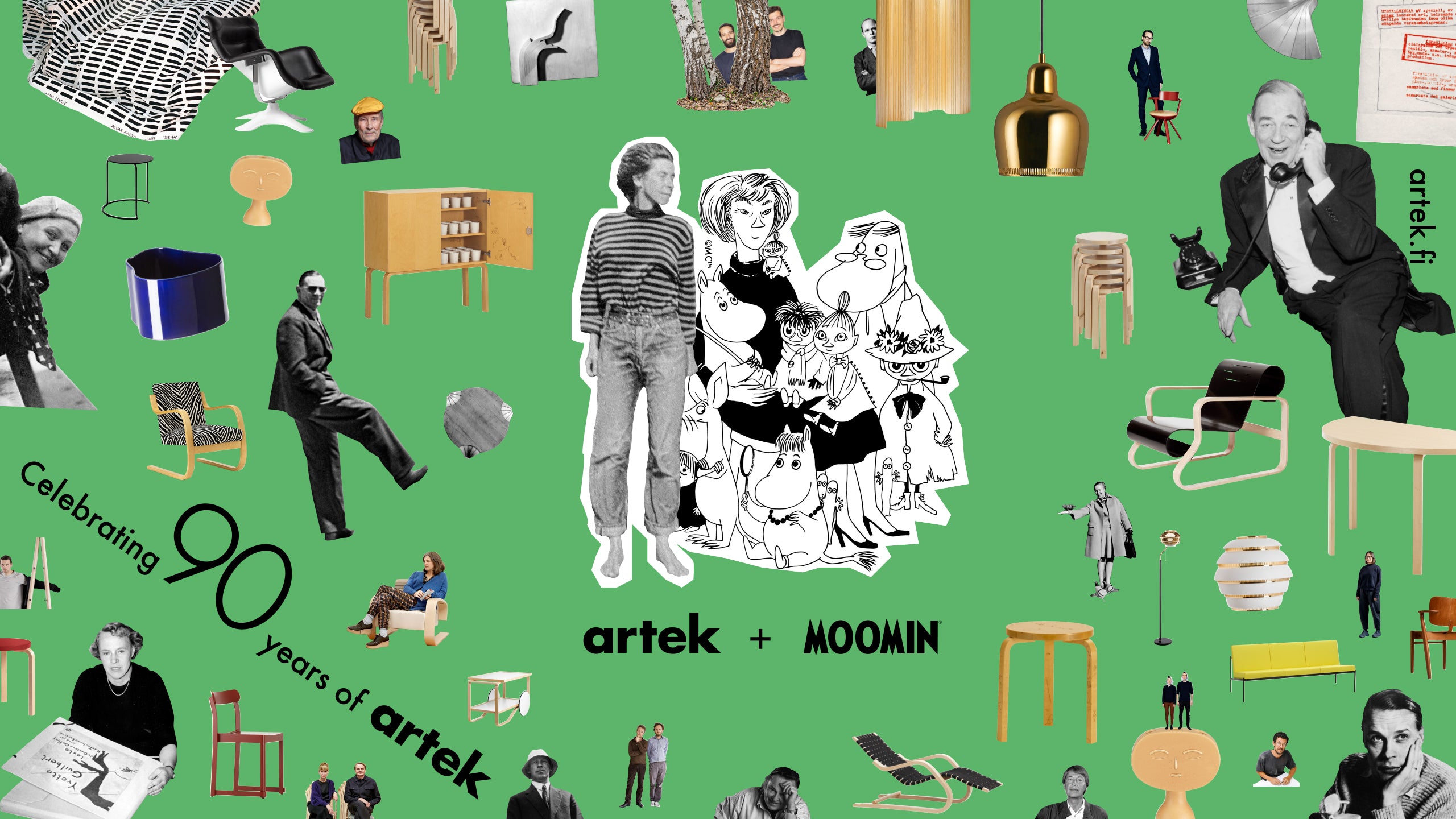 Artek + Moomin  Cabinet 250 Celebration