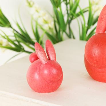 Rabbit 4cm PUPUNEN DECORATION Small rabbit Yellow