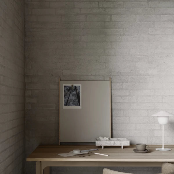 ABENTO Marble Tray - Color Nimbus Cloud