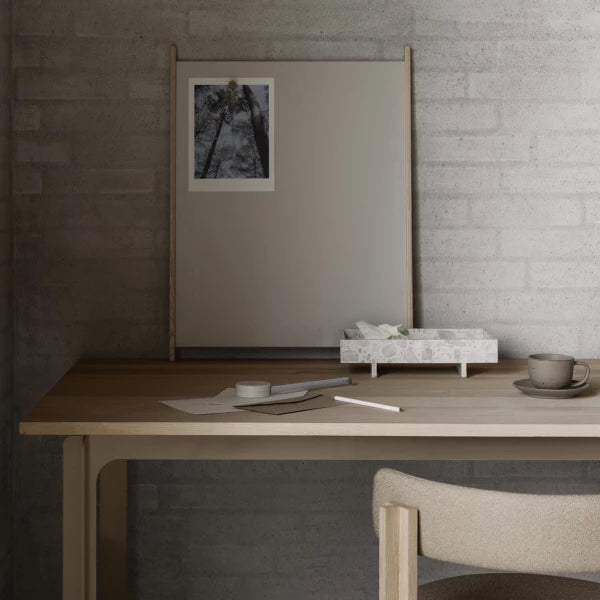 ABENTO Marble Tray - Color Nimbus Cloud