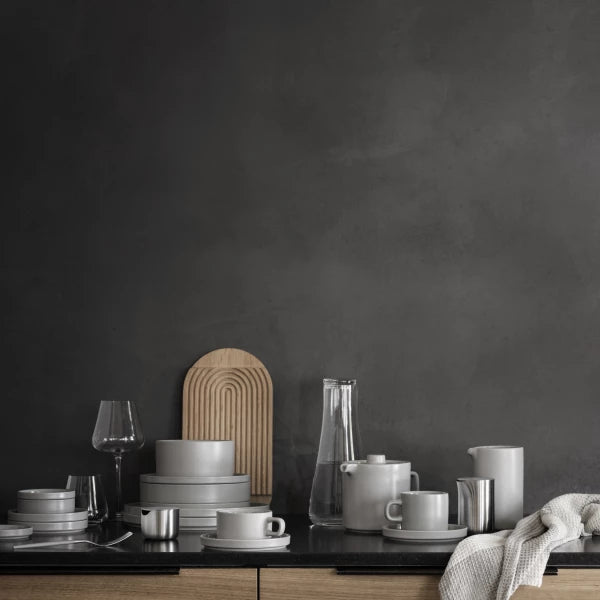 GANO Tea Towels 2pk 70x50cm - Moonbeam / Mourning Dove