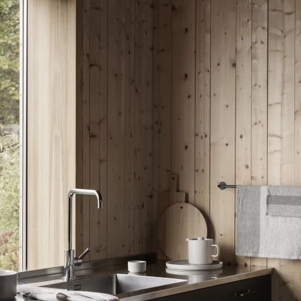 GANO Tea Towels 2pk 70x50cm - Moonbeam / Mourning Dove