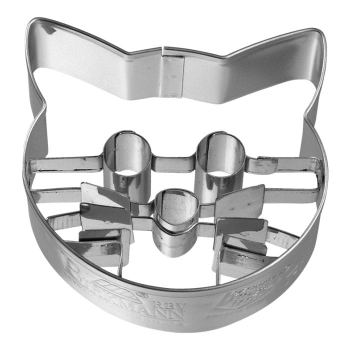 Cookie cutter Cat head