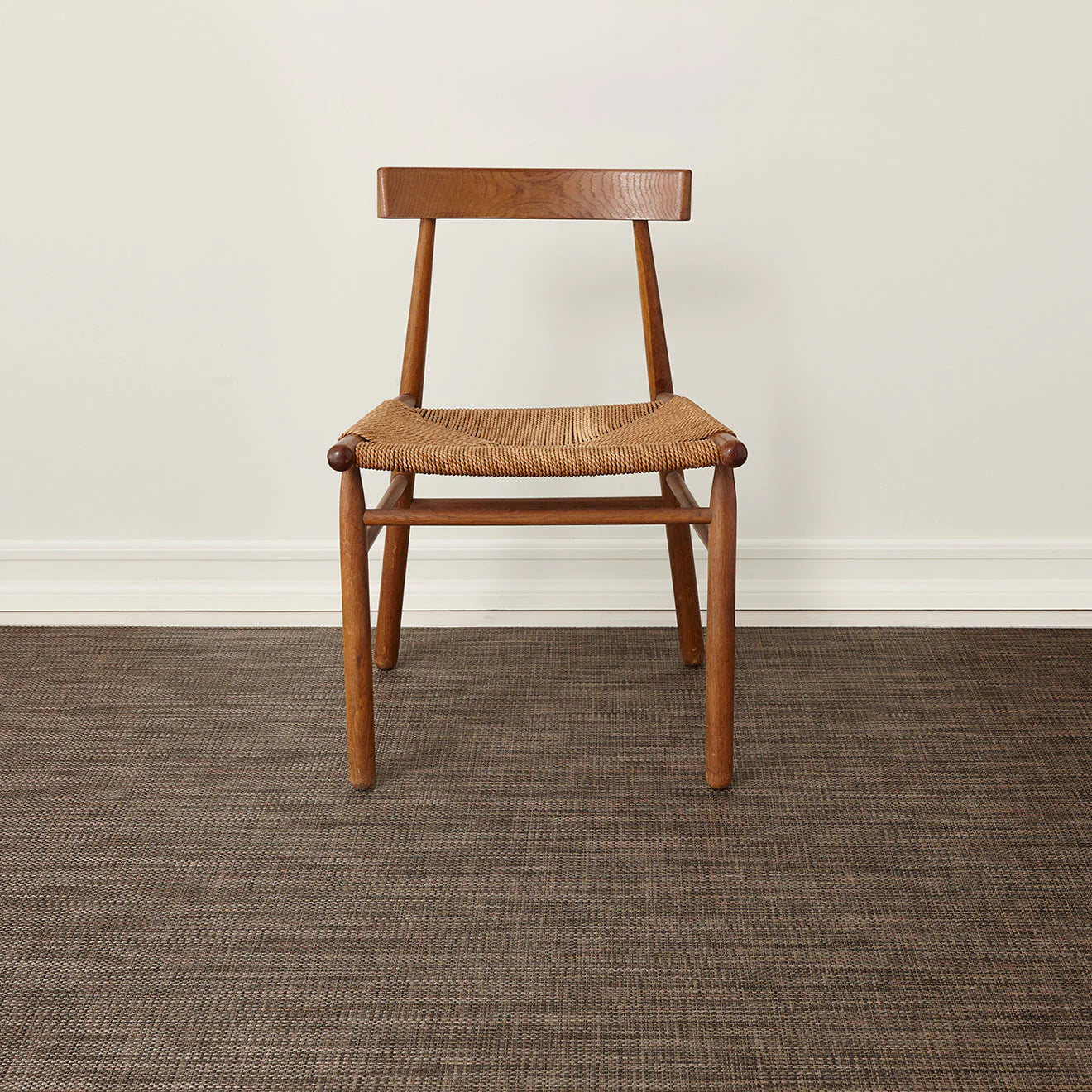35x48 Woven Floor Mat Basketweave Earth