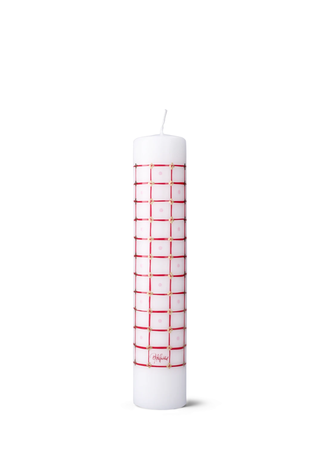 Eva Advent Candle Dia. 5 cm / 2  in red