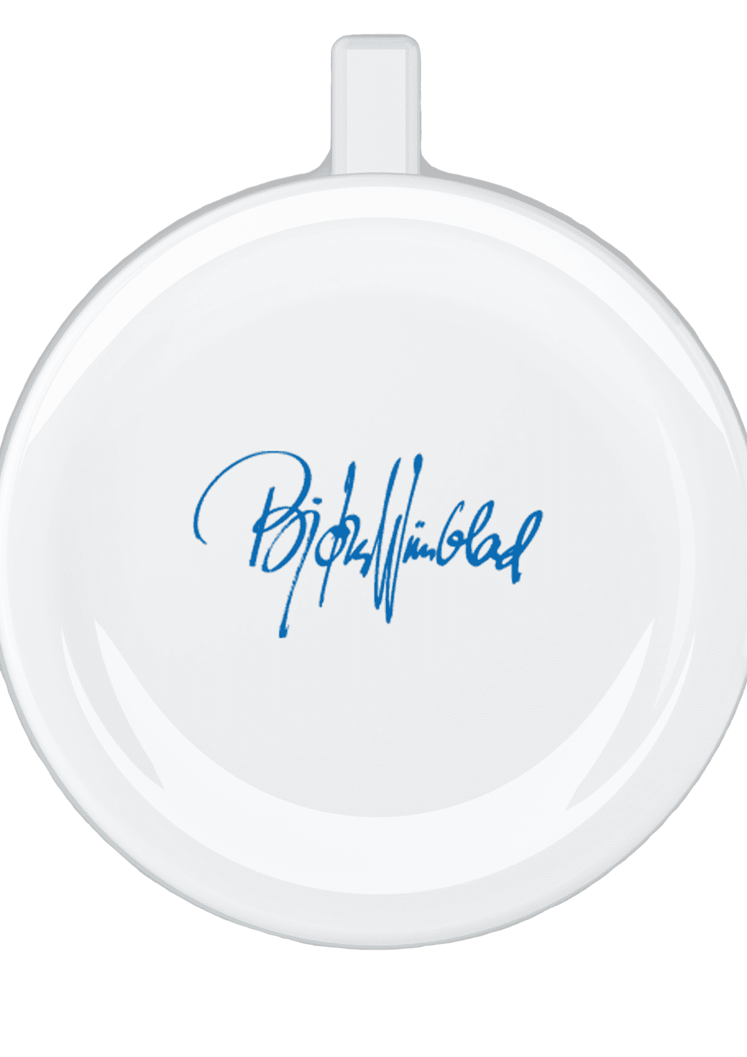 Christmas Ornament 2025 H7.5 cm Blue