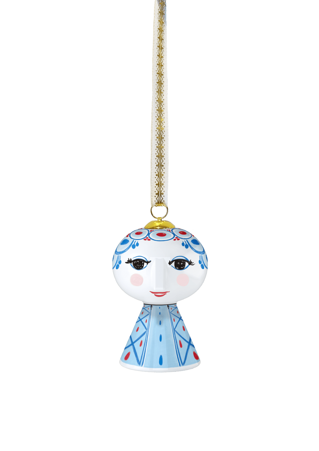 Christmas Ornament 2025 H7.5 cm Blue