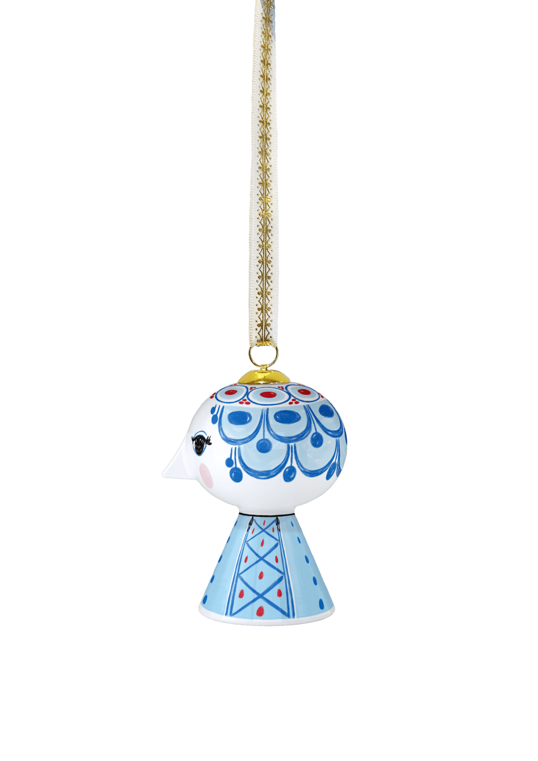 Christmas Ornament 2025 H7.5 cm Blue