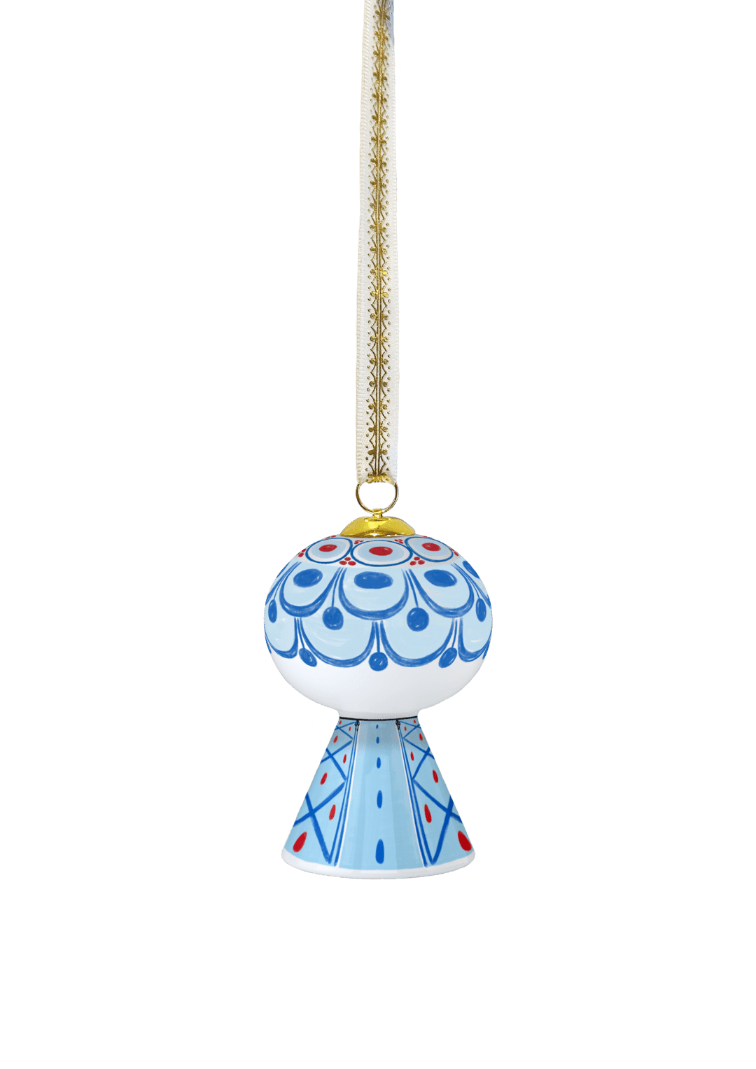 Christmas Ornament 2025 H7.5 cm Blue