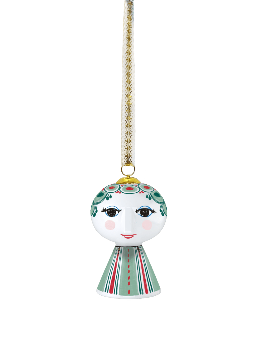 Christmas Ornament 2025 H7.5 cm Green