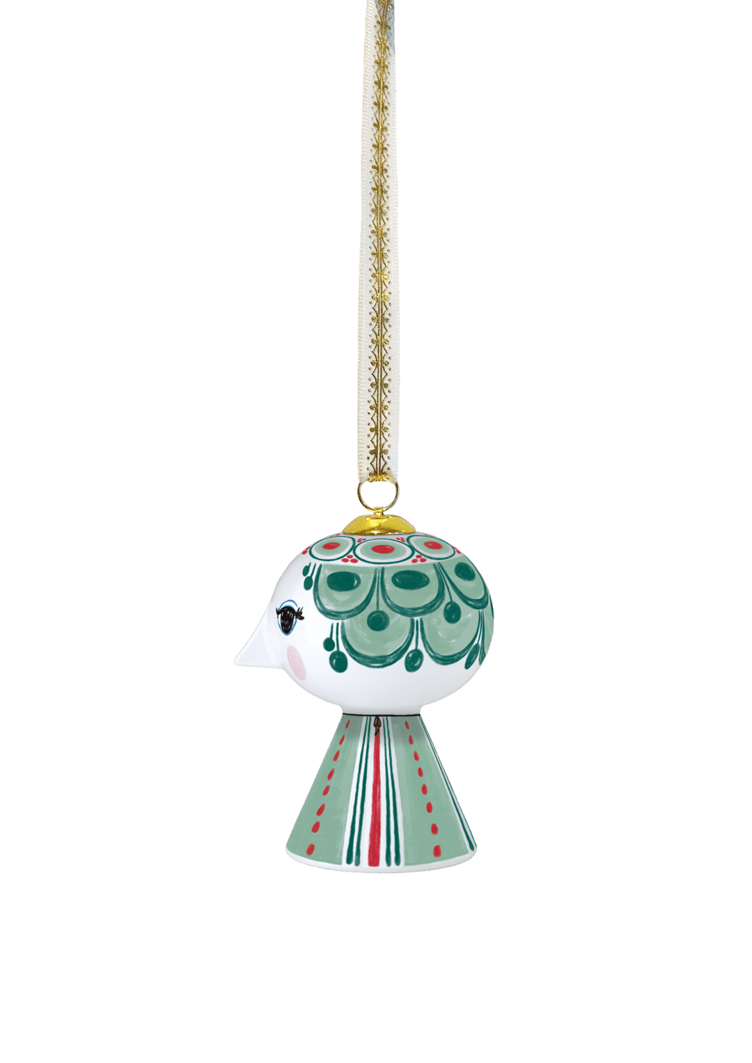 Christmas Ornament 2025 H7.5 cm Green
