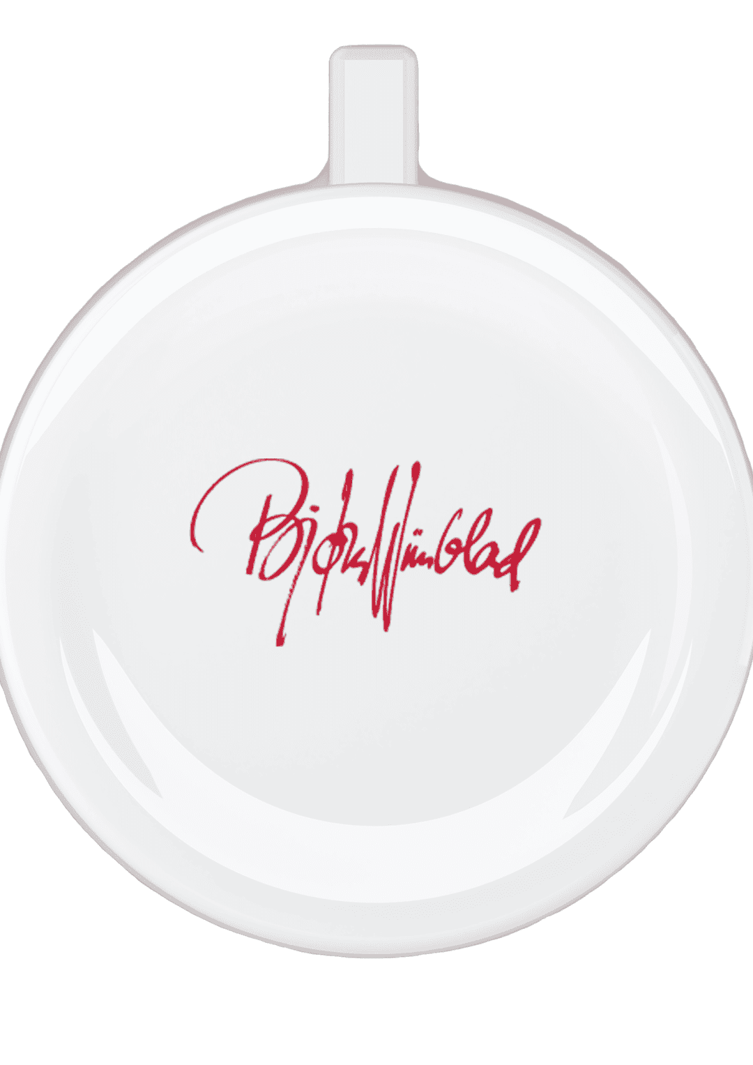 Christmas Ornament 2025 H7.5 cm  Red