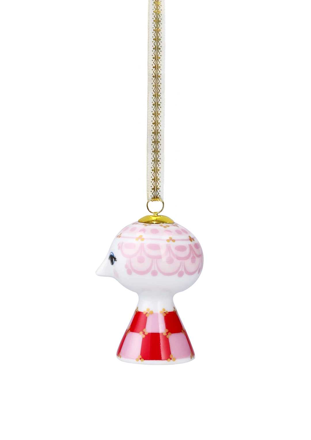 Eva Christmas Ornament H7.5 cm / 3 in red