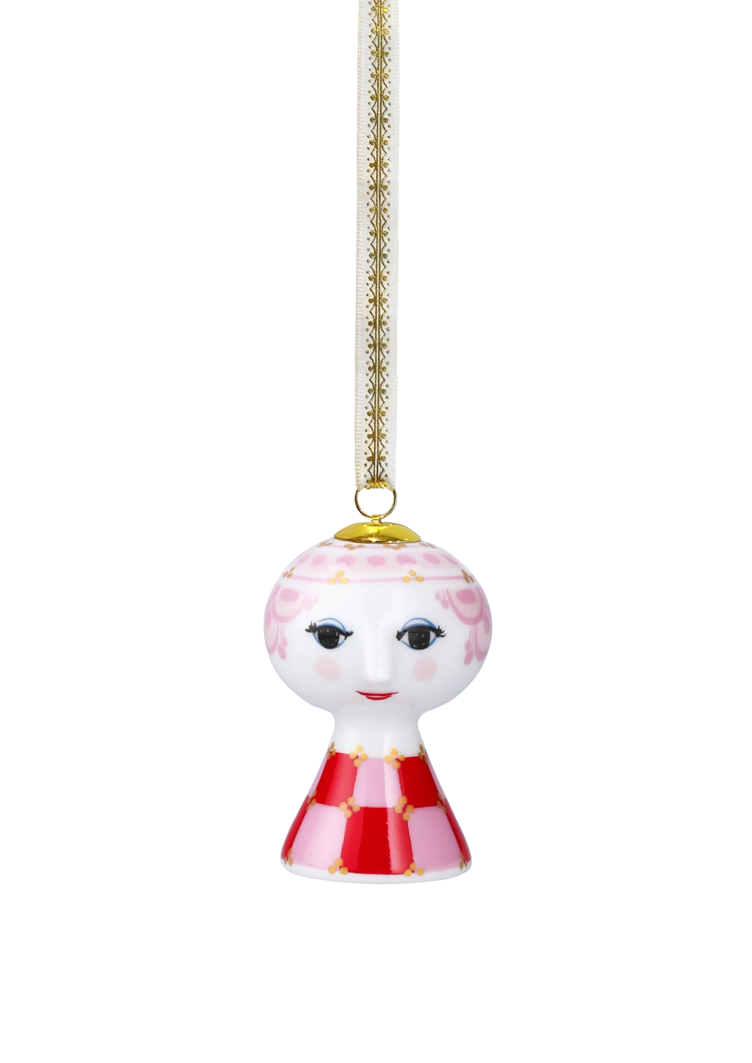 Eva Christmas Ornament H7.5 cm / 3 in red