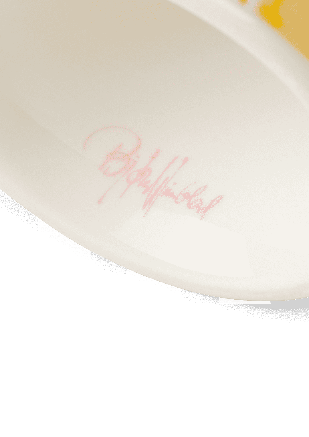 Eva Tealight Holder Dia 6.5cm / 2.6 In yellow/lavender 2 pcs.