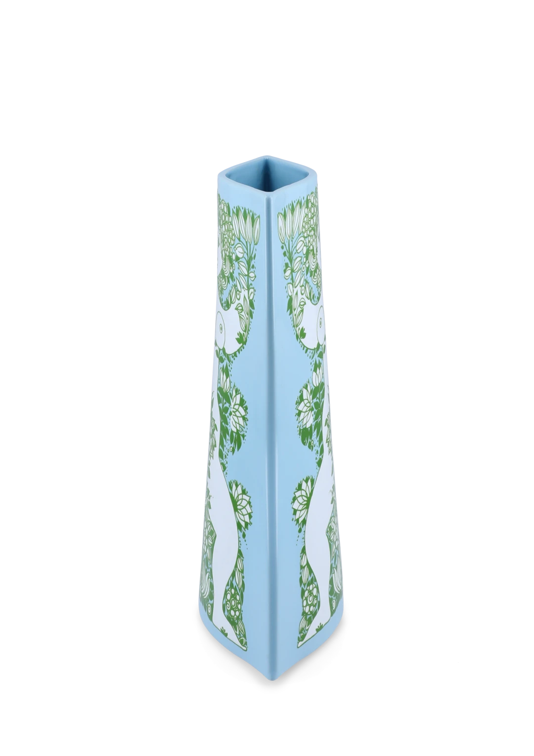 Nina Vase H28.5 cm Blue, Light Blue/ Green