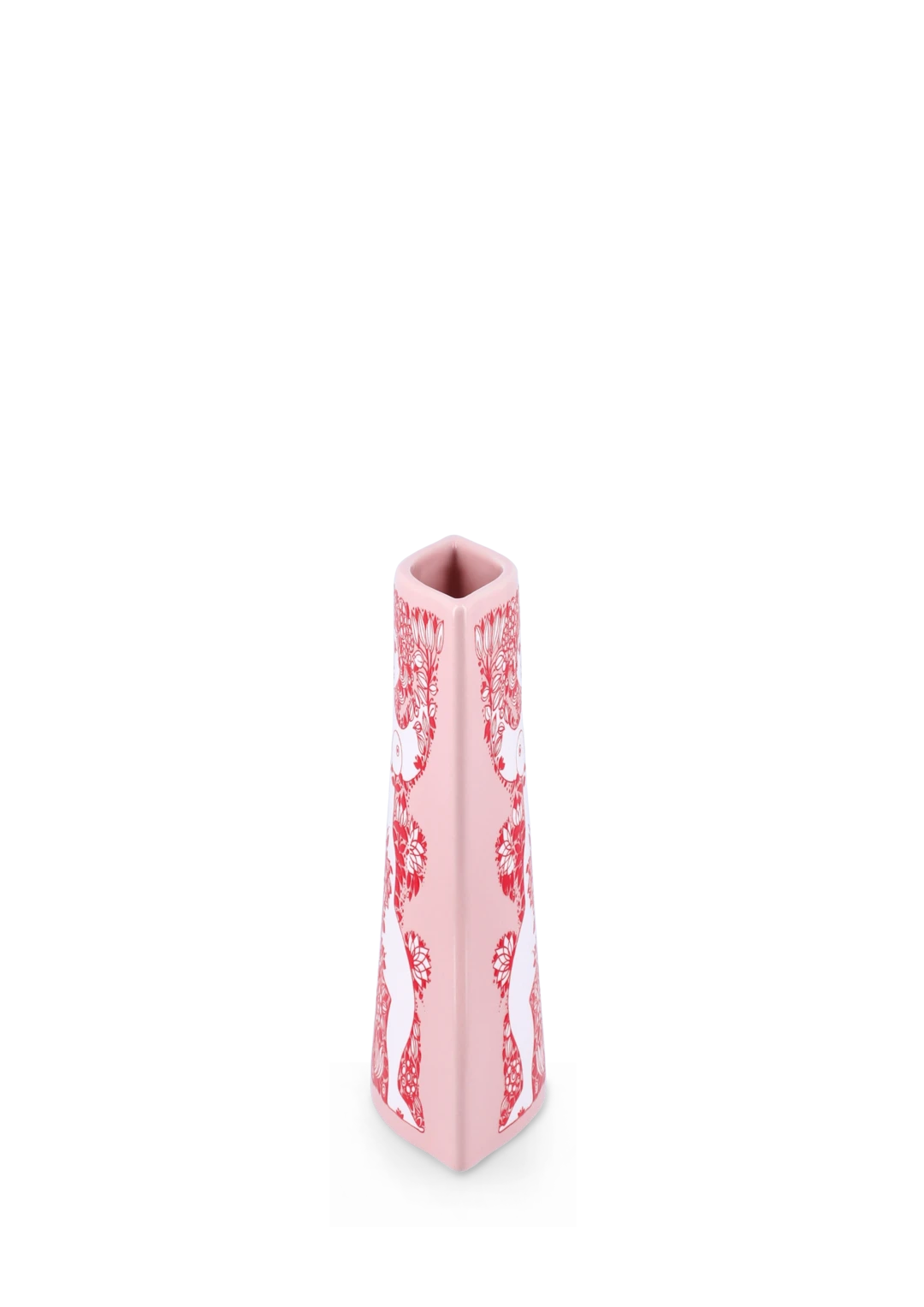 Nina Vase H16.5 cm Rose, Pink/Red