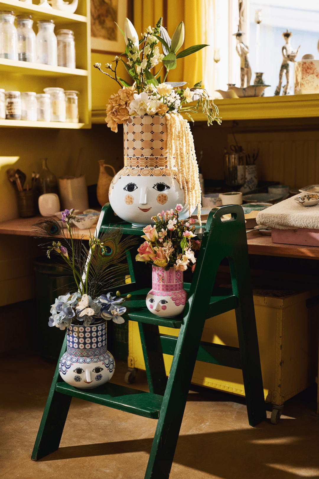 Olga Vase - H5.9" pink 15cm