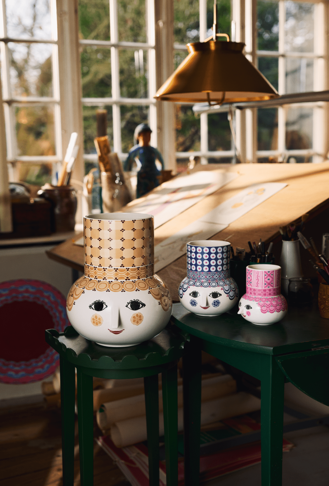 Olga Vase - H5.9" pink 15cm