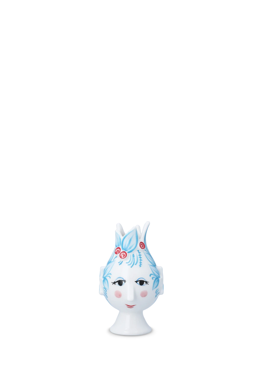 Titania Candle Holder H11.5 cm Blue, Light Blue