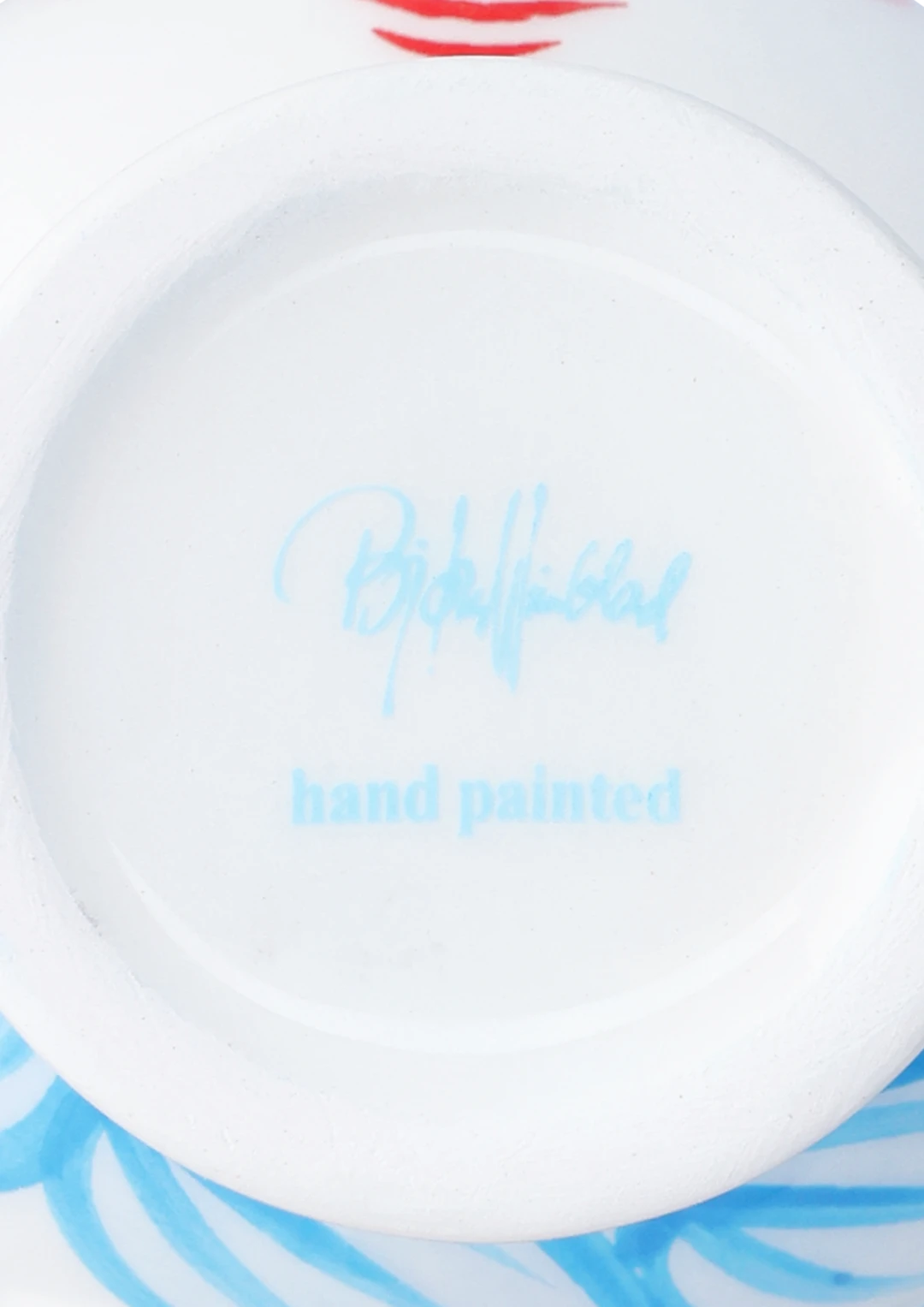 Titania Candle Holder H11.5 cm Blue, Light Blue