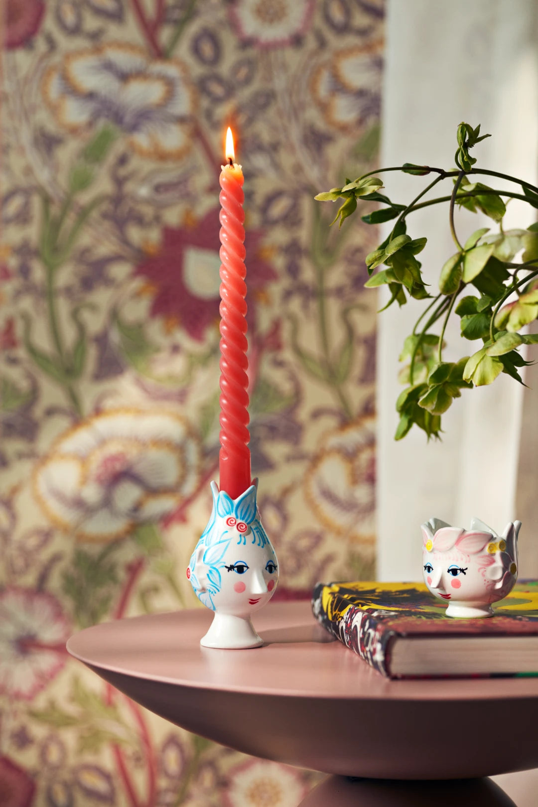 Titania Telight Holder 6.5cm Rose, Pink