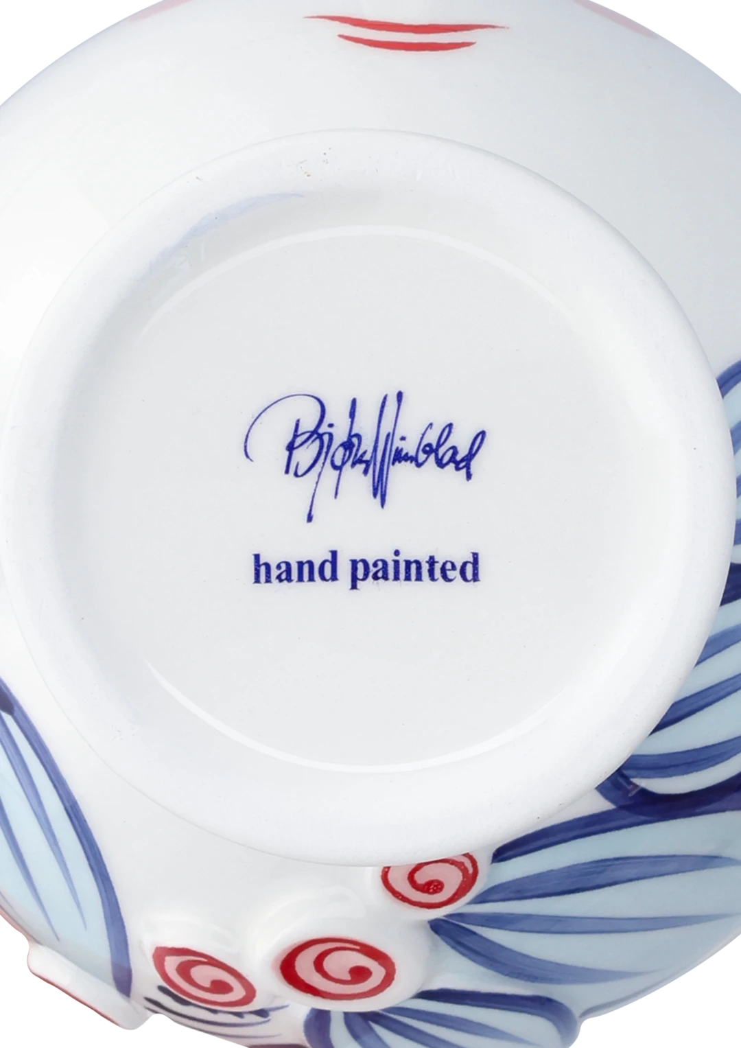 Titania Vase H25cm Blue