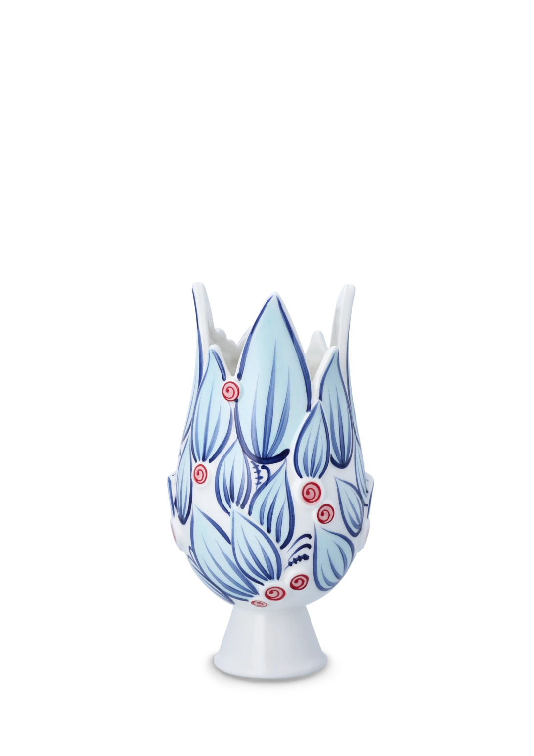 Titania Vase H25cm Blue