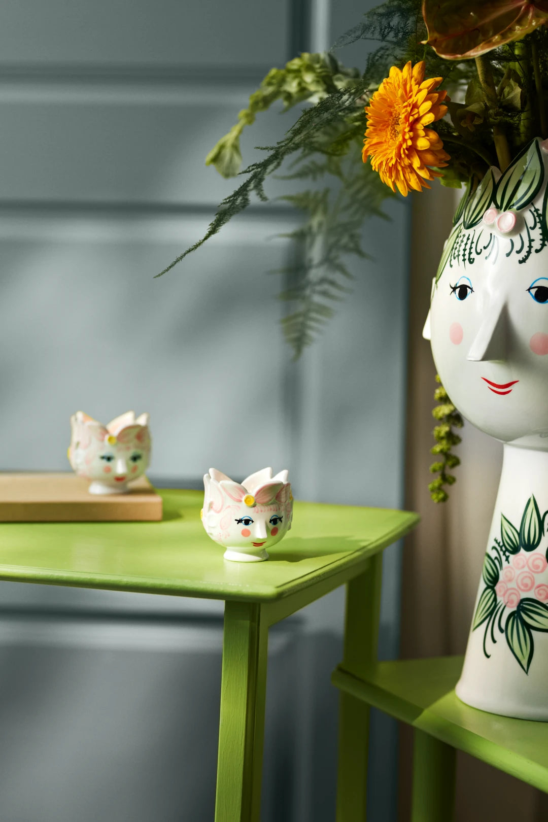 Titania Vase H50cm Green