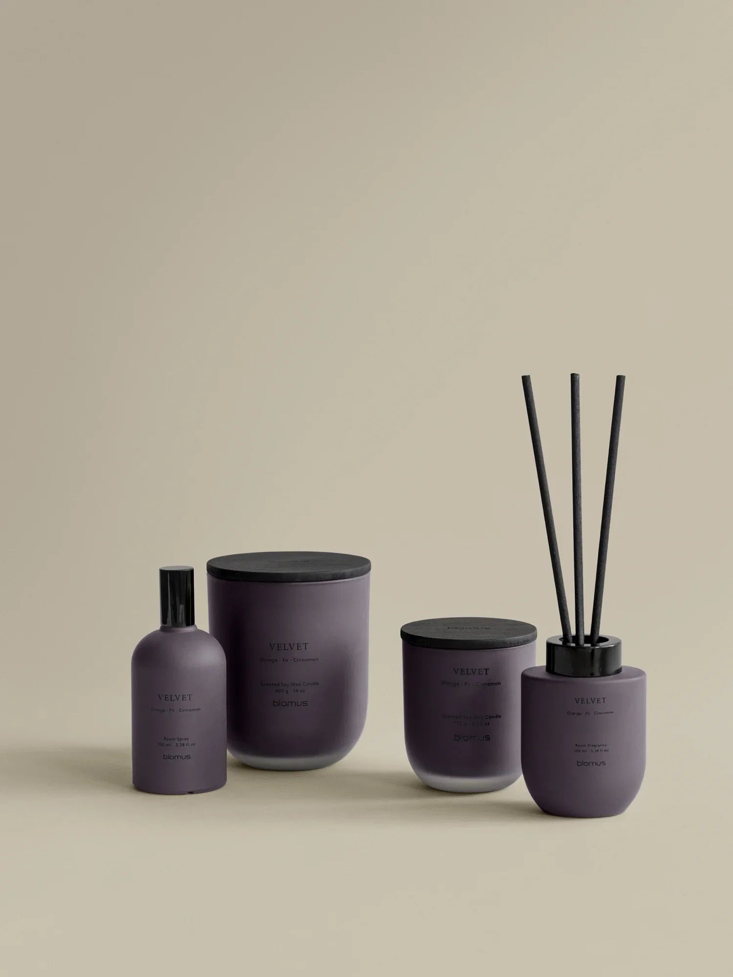 TUOKSU Scented candle - Large :  Velvet