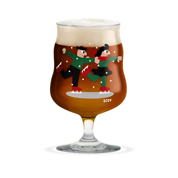 Holmegaard x Mikkeller Christmas Glasses 40 cl 2024