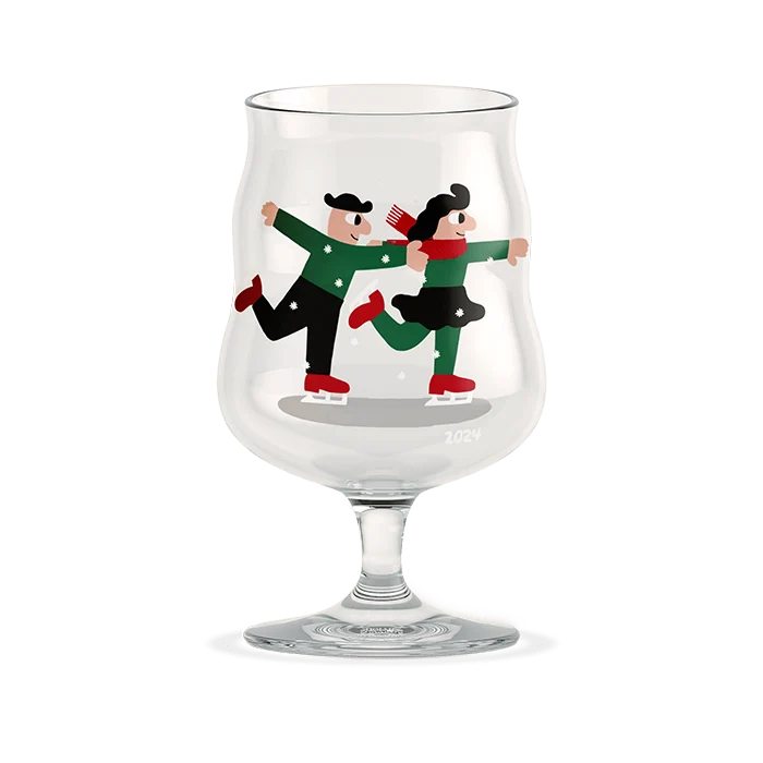 Holmegaard x Mikkeller Christmas Glasses 40 cl 2024