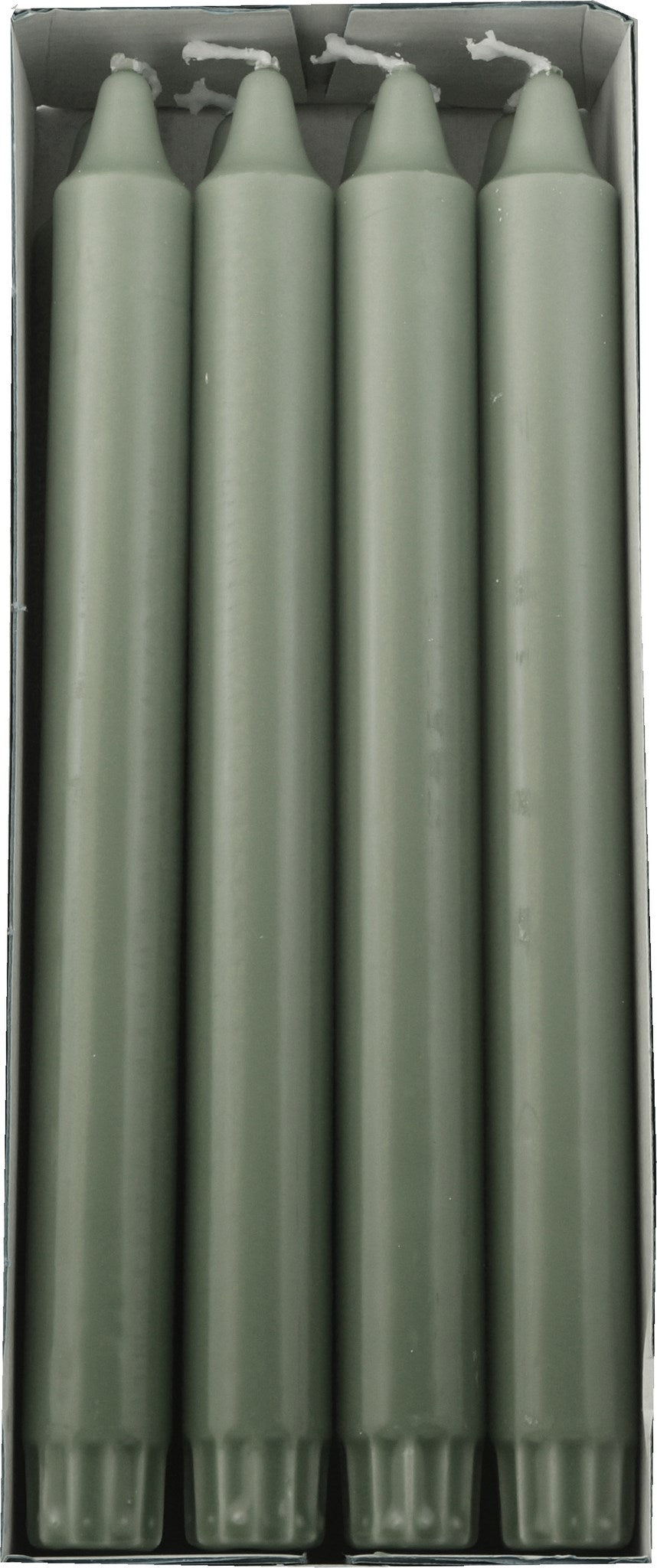 Danish Candle - 10" Crown Stearin pk/8  ( multiple colour available )