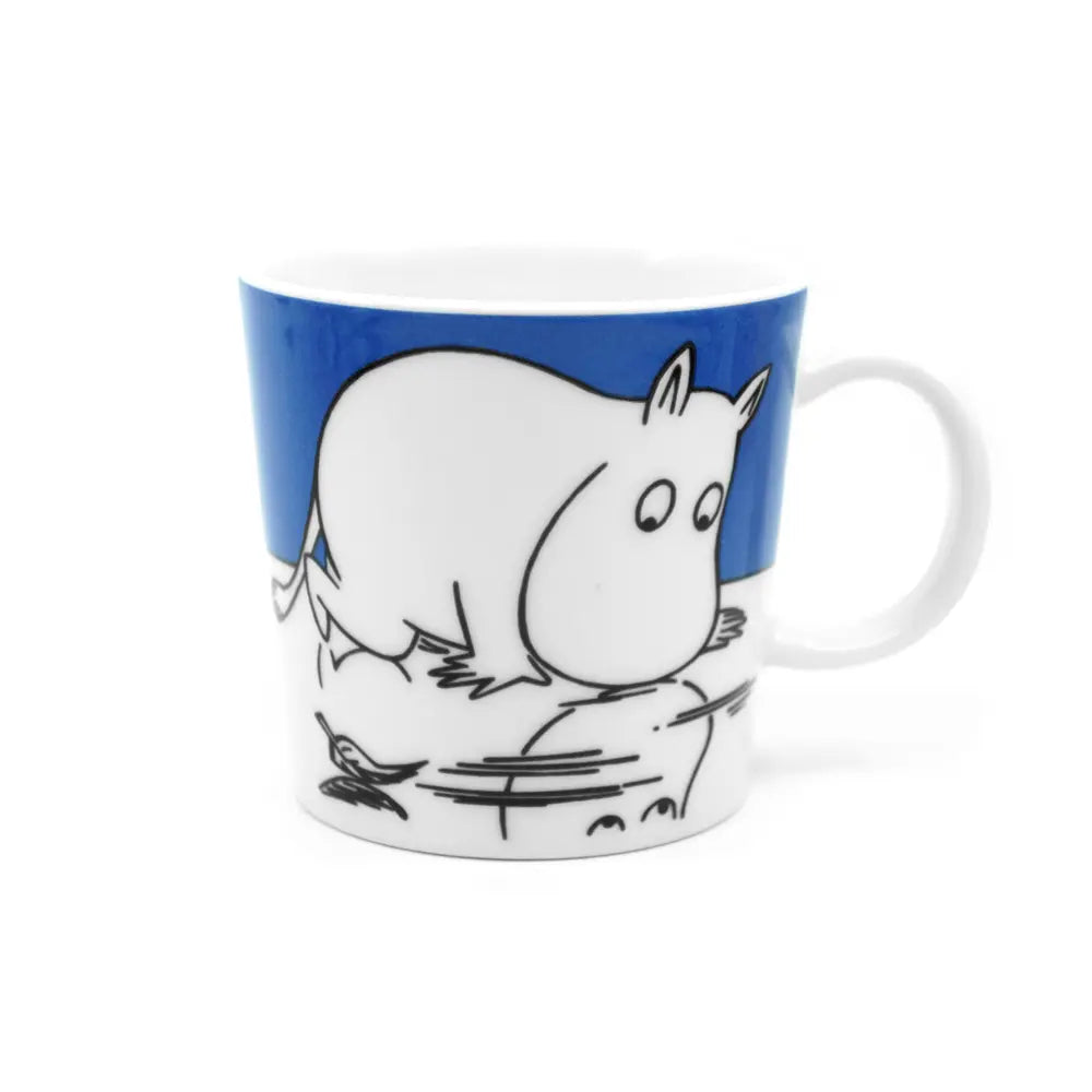 Moomin Arabia / iittala mug 300ml  / 10oz Moomintroll on Ice (1999-2012)
