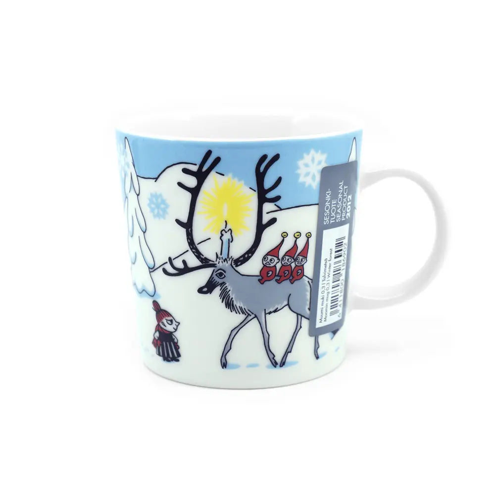 Moomin Arabia / iittala mug 300ml  / 10oz Moomin Winter Forest (2012)