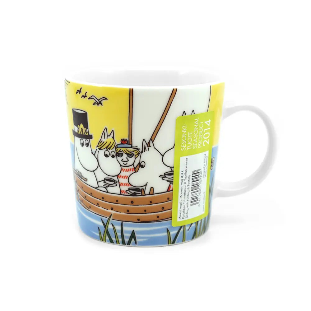Moomin Arabia / iittala mug 300ml  / 10oz Sailing with Nibling and Too-Ticky (2014)
