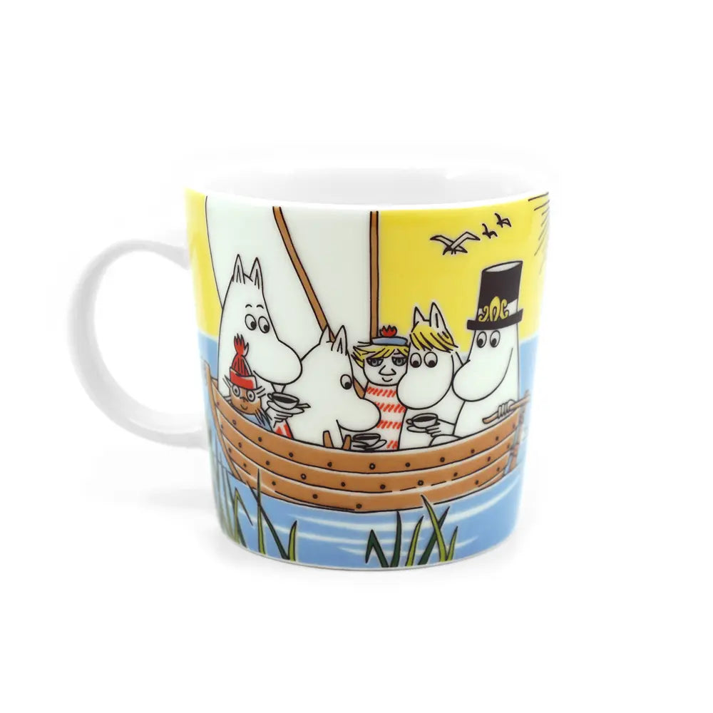 Moomin Arabia / iittala mug 300ml  / 10oz Sailing with Nibling and Too-Ticky (2014)