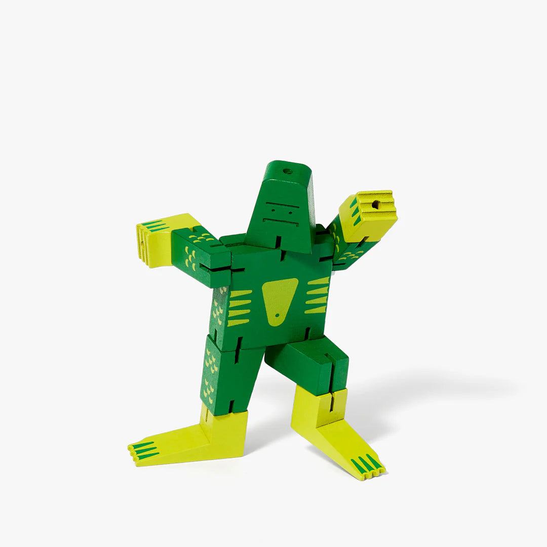 Small Cubebot® Cryptoids Sasquatch Red