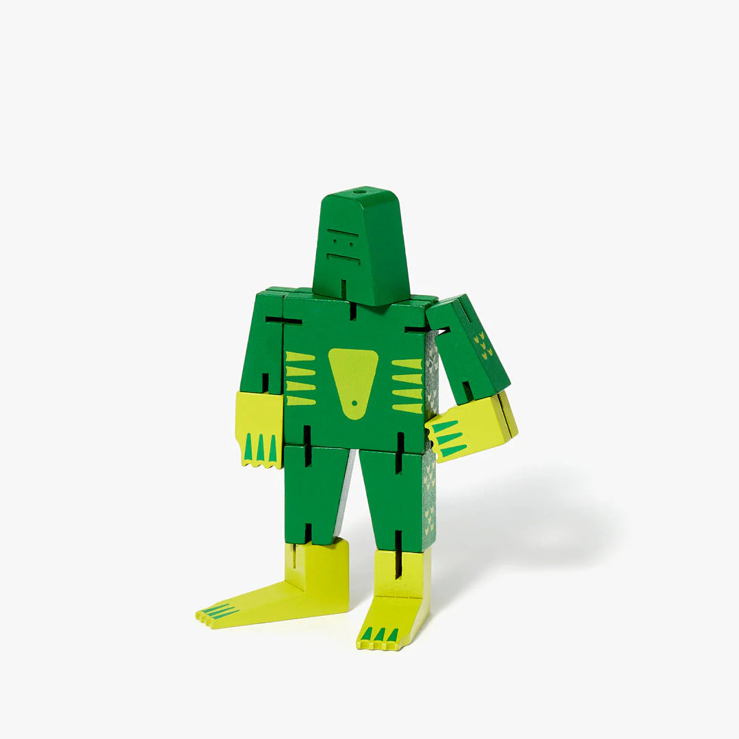 Small Cubebot® Cryptoids Sasquatch Red