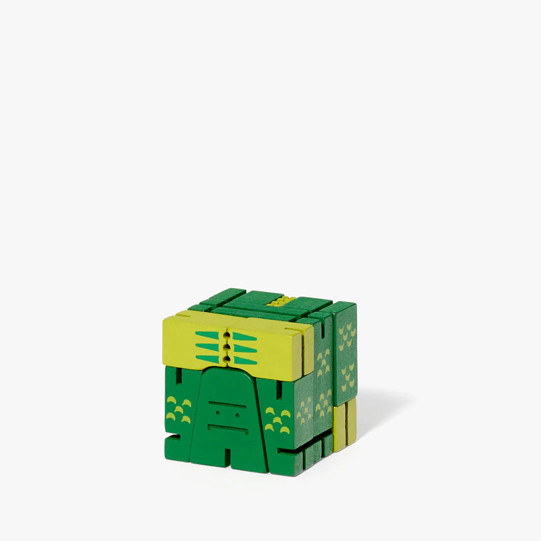 Small Cubebot® Cryptoids Sasquatch Red