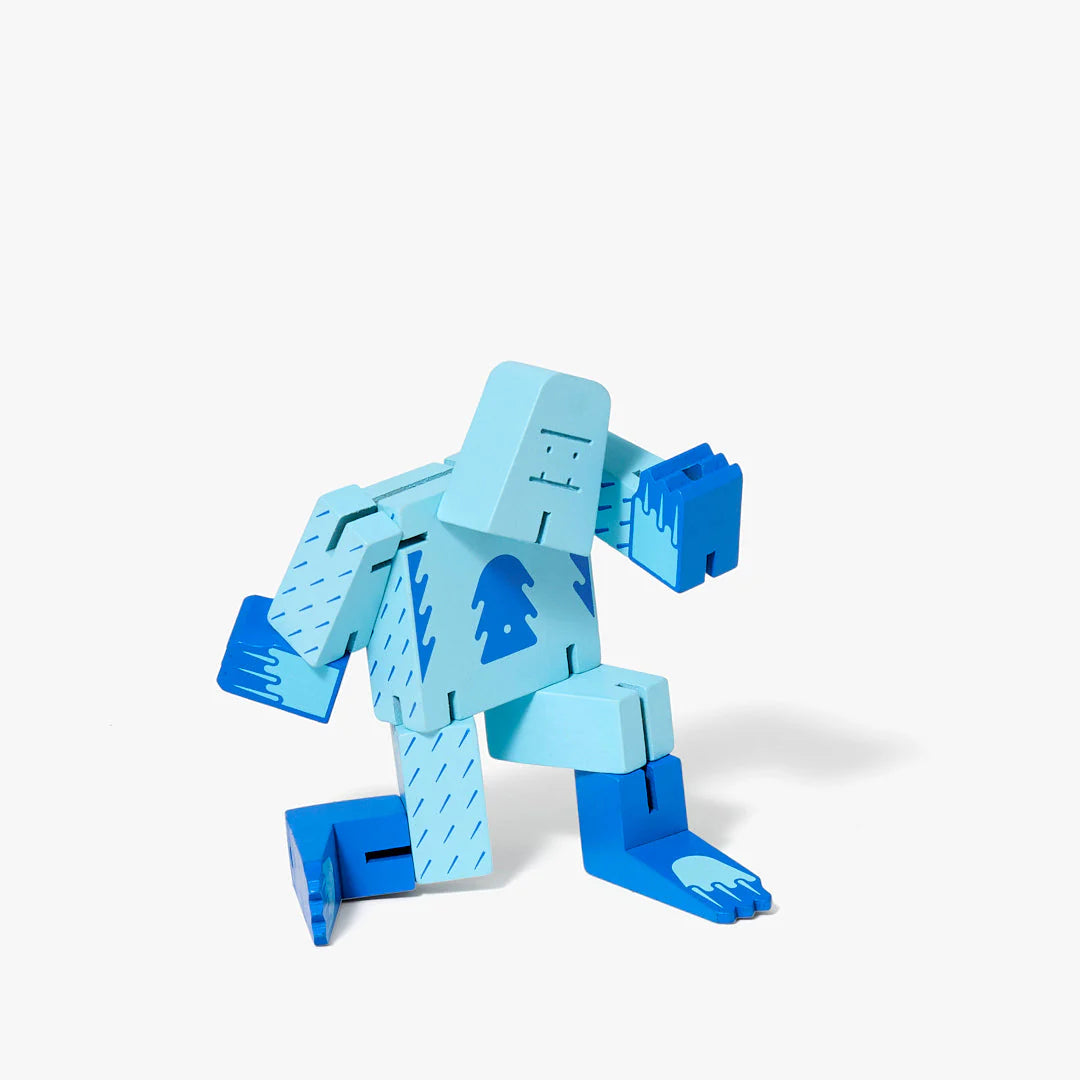 Small Cubebot® Cryptoids Sasquatch Red