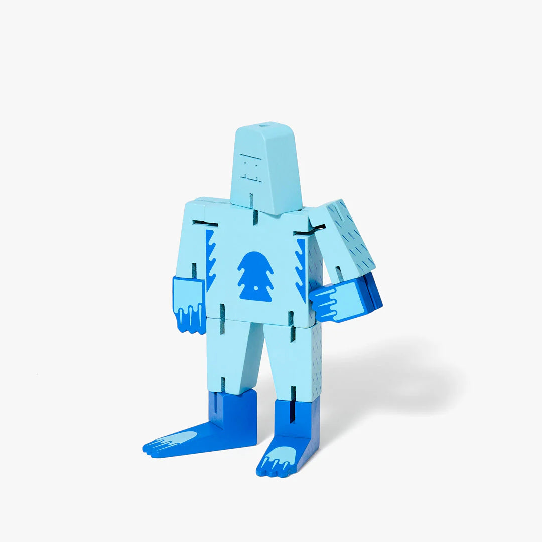 Small Cubebot® Cryptoids Sasquatch Red