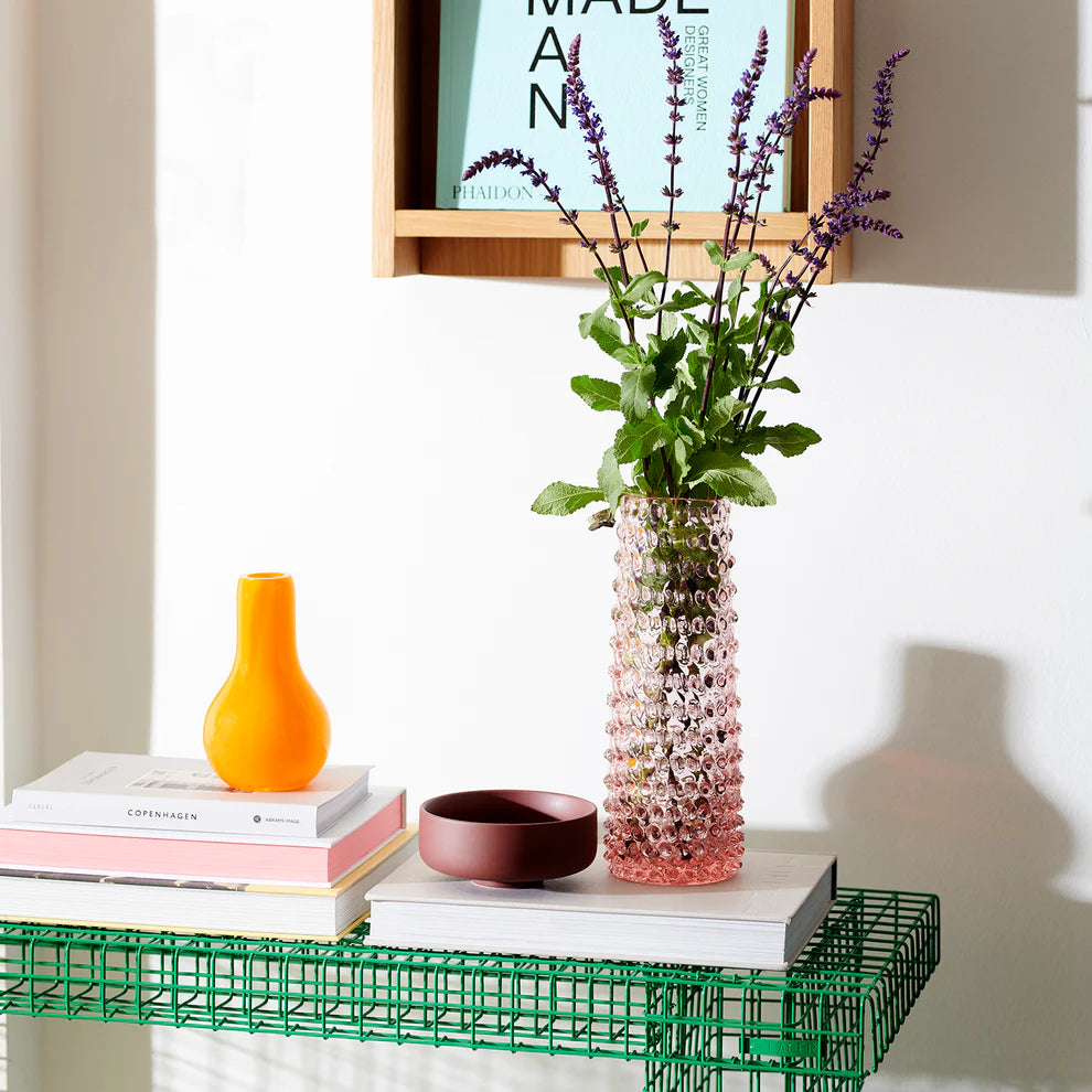 Danish Summer Water Carafe/ Vase -Pink